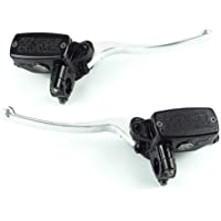 Cyclist store 7-8&quot-22 mm Motocicleta Embrague de freno delantero Cilindro maestro Bomba hidráulica con palanca Compatible…